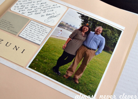 traditional Paper Anniversary gift ideas for her- scrapbook