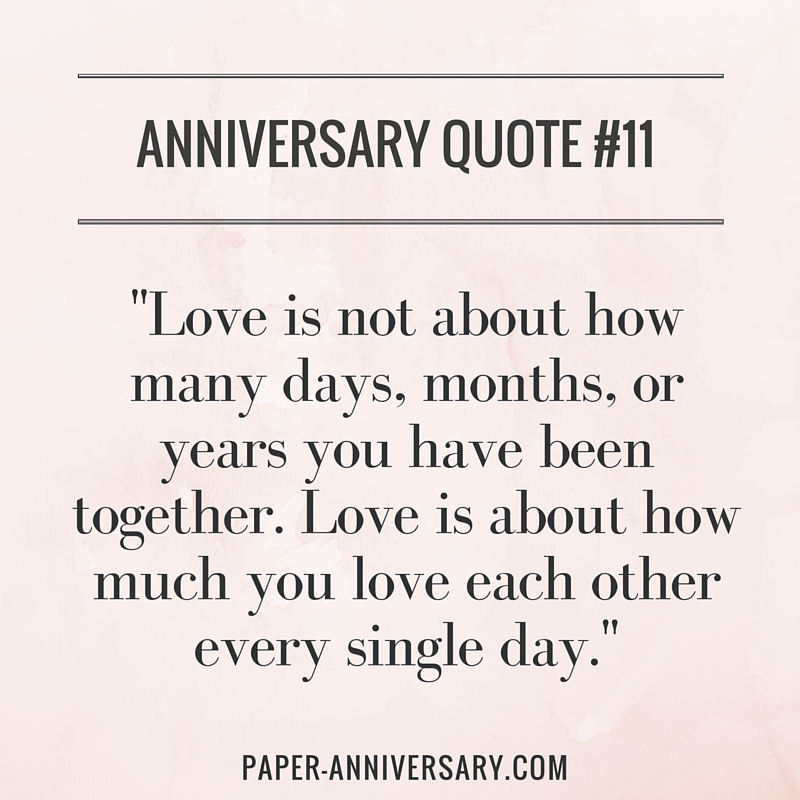 20 Perfect Anniversary Quotes for Him - Paper Anniversary by Anna V.