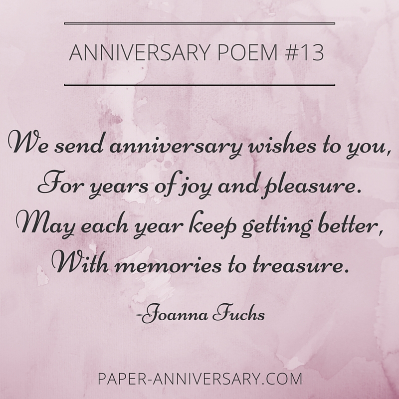 13 Beautiful Anniversary Poems To Inspire Paper Anniversary By Anna V