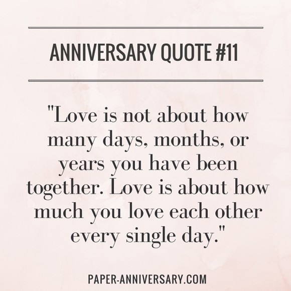 20 Perfect Anniversary Quotes for Him - Paper Anniversary by Anna V.